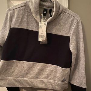 adidas cropped sweatshirt new with tags